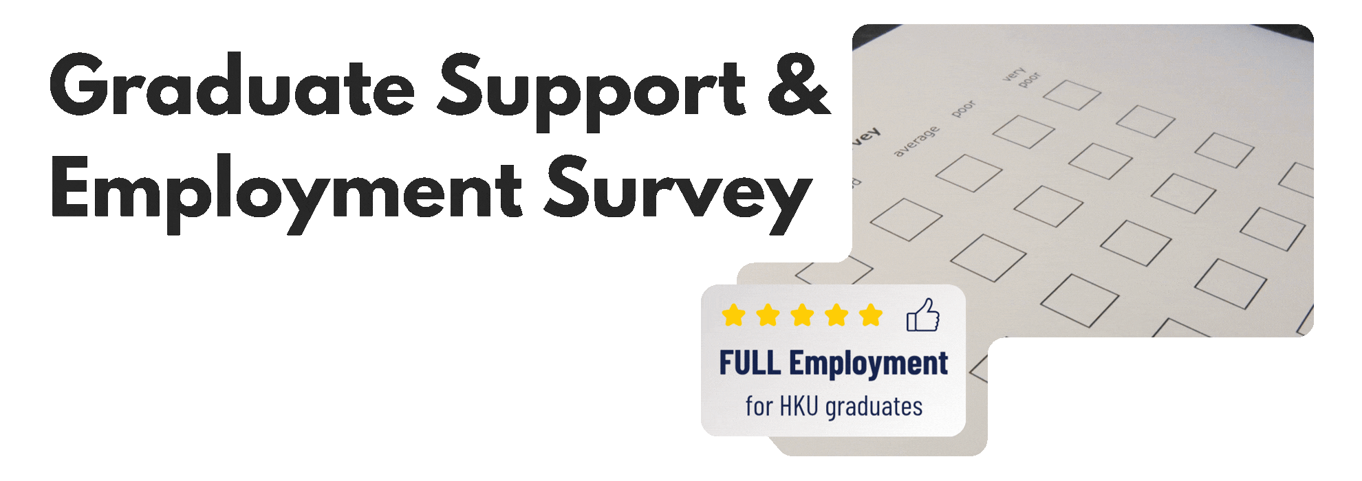 Graduate Support & Employment Survey